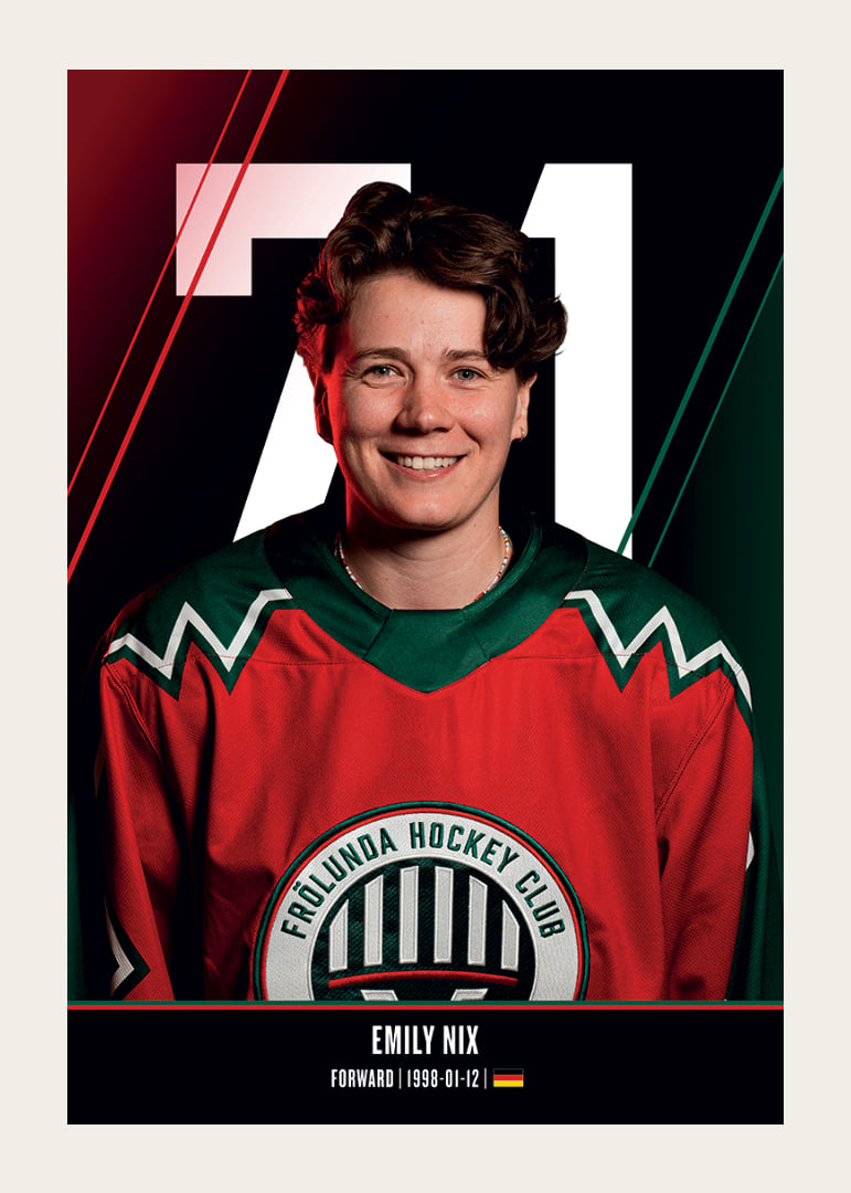 Emily Nix #71 Frölunda HC 2026/2027-12