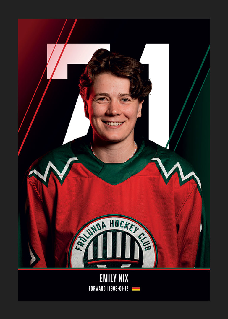 Emily Nix #71 Frölunda HC 2026/2027-12