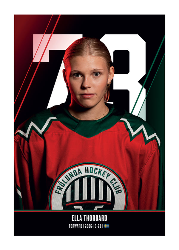 Poster Ella Torbard #73 Frölunda HC 2026/2027