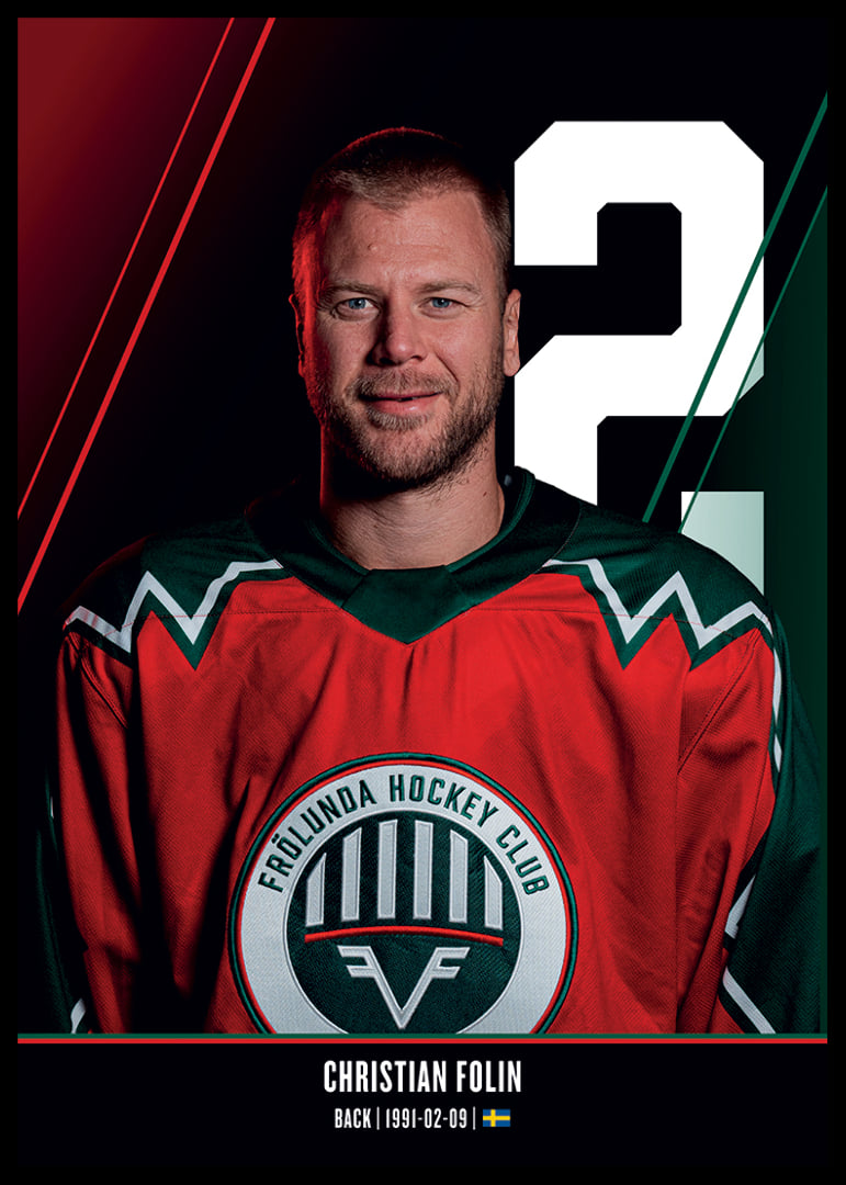 Christian Folin #2 Frölunda HC 2026/2027-12