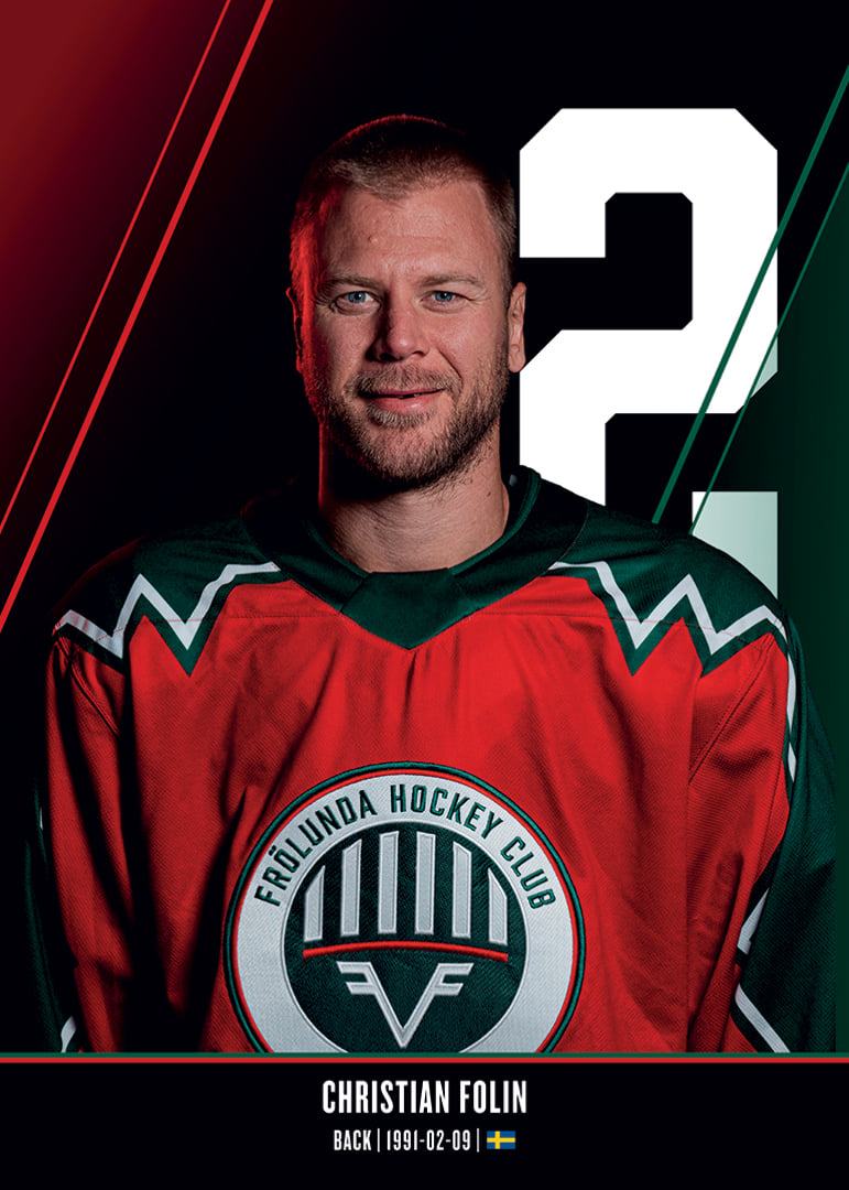 Christian Folin #2 Frölunda HC 2026/2027-12