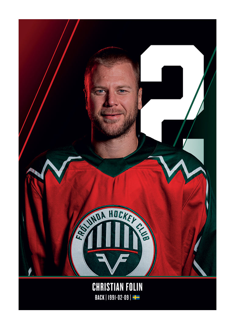 Christian Folin #2 Frölunda HC 2026/2027-12
