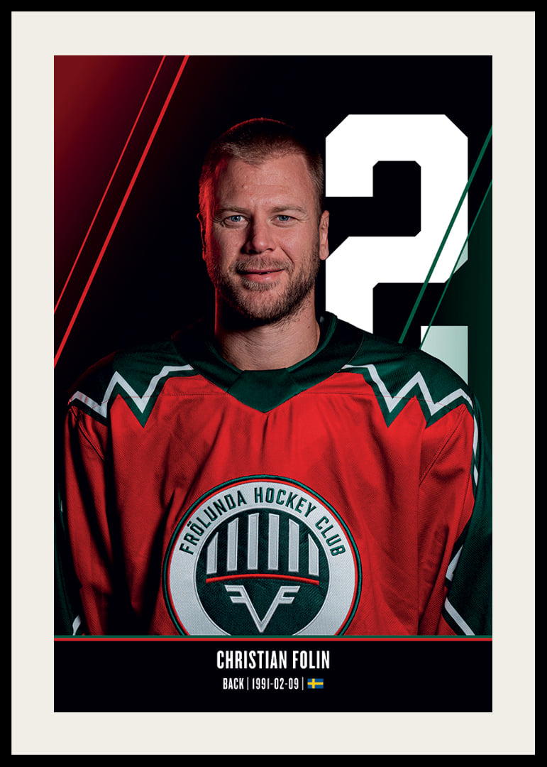 Christian Folin #2 Frölunda HC 2026/2027-12