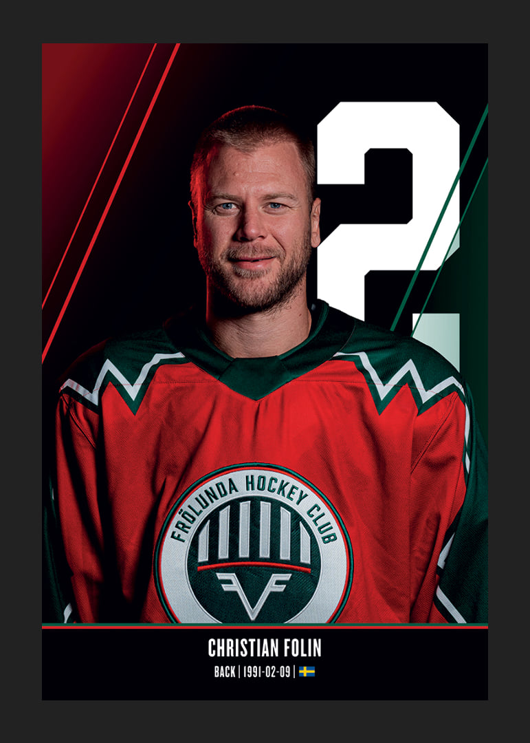 Christian Folin #2 Frölunda HC 2026/2027-12