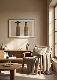 Two mysterious figures in subtle brown tones.-8