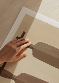 Two mysterious figures in subtle brown tones.-9