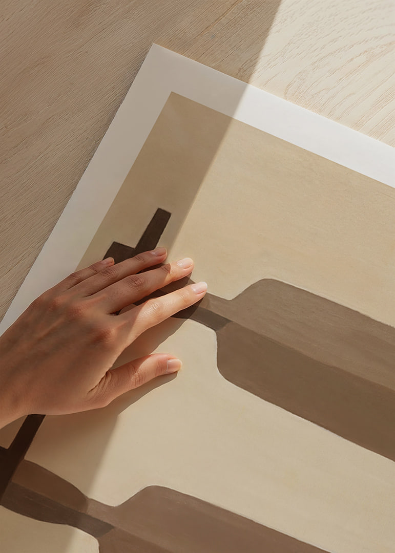 Two mysterious figures in subtle brown tones.-12