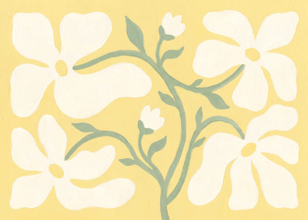 Poster Sunlit Blooms