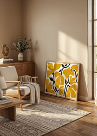 Warm shades of yellow create vibrant floral magic.-2