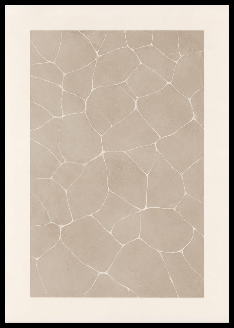 En elegant mosaik med jordnära toner och tidlös skönhet.-12