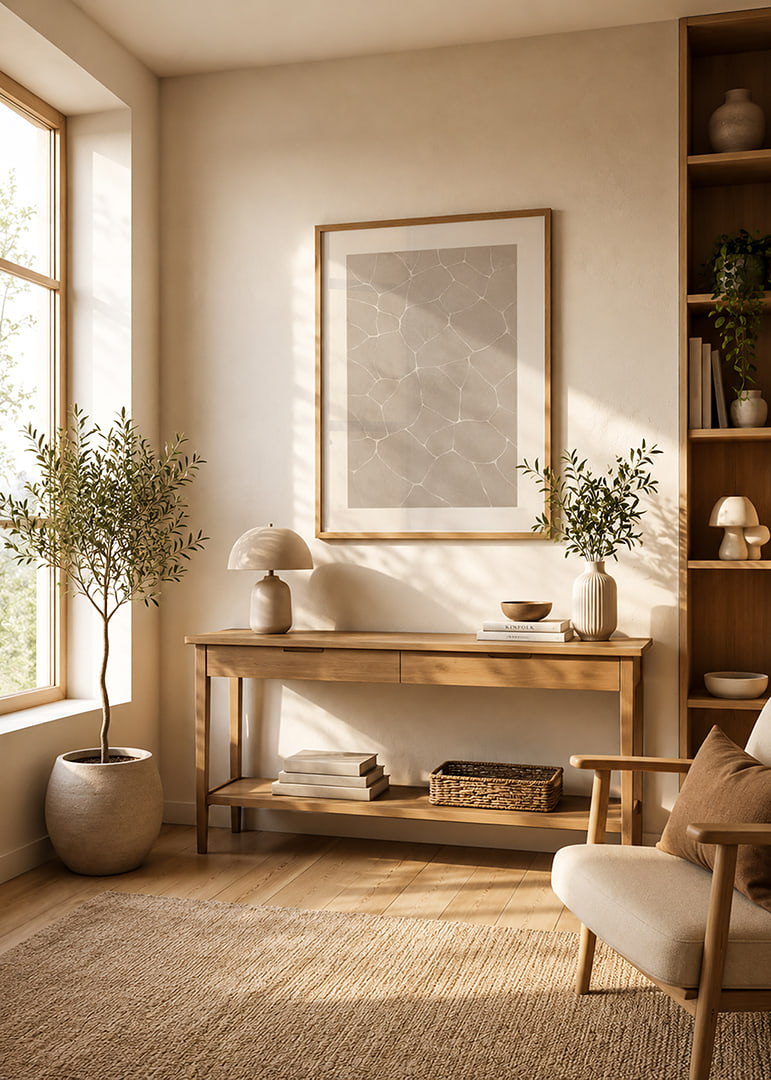 An elegant mosaic with earthy tones and timeless beauty.-12