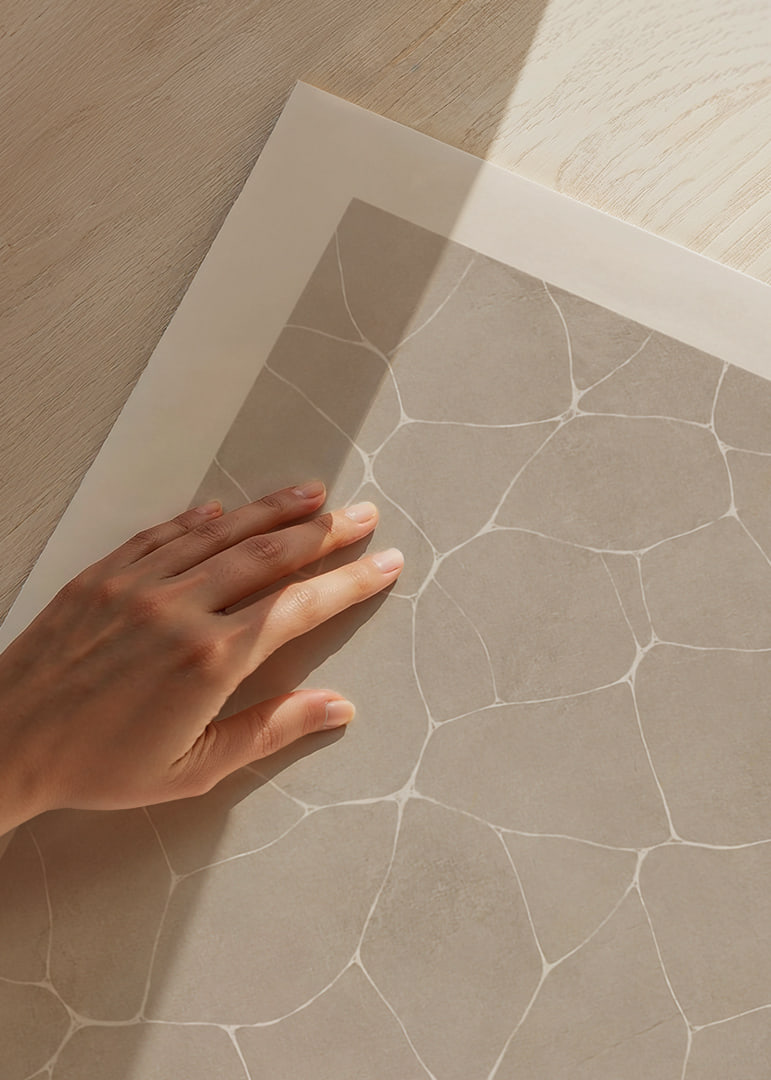 An elegant mosaic with earthy tones and timeless beauty.-12