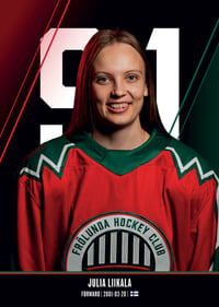 Julia Liikala #91 Frölunda HC 2026/2027-7