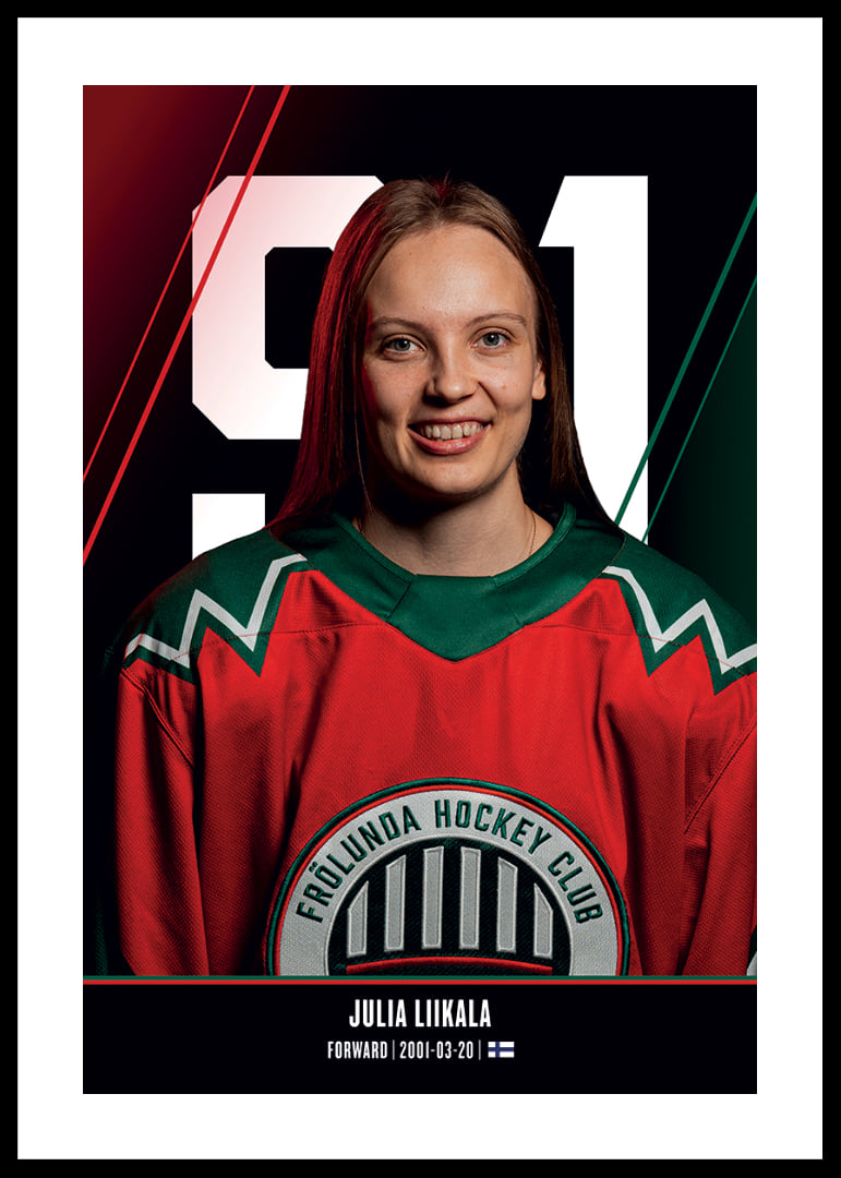 Julia Liikala #91 Frölunda HC 2026/2027-12