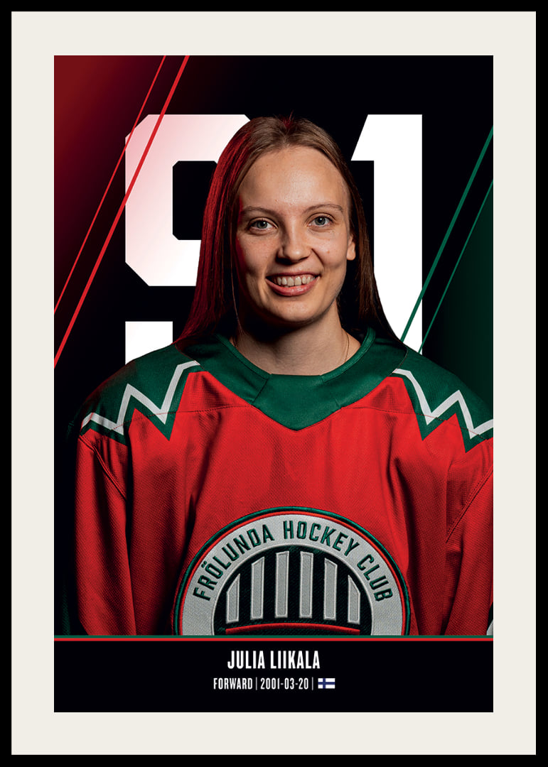 Julia Liikala #91 Frölunda HC 2026/2027-12