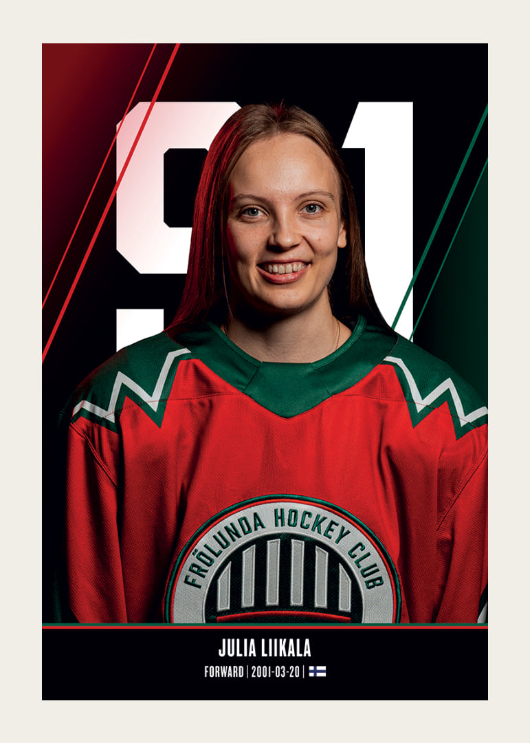 Julia Liikala #91 Frölunda HC 2026/2027-12