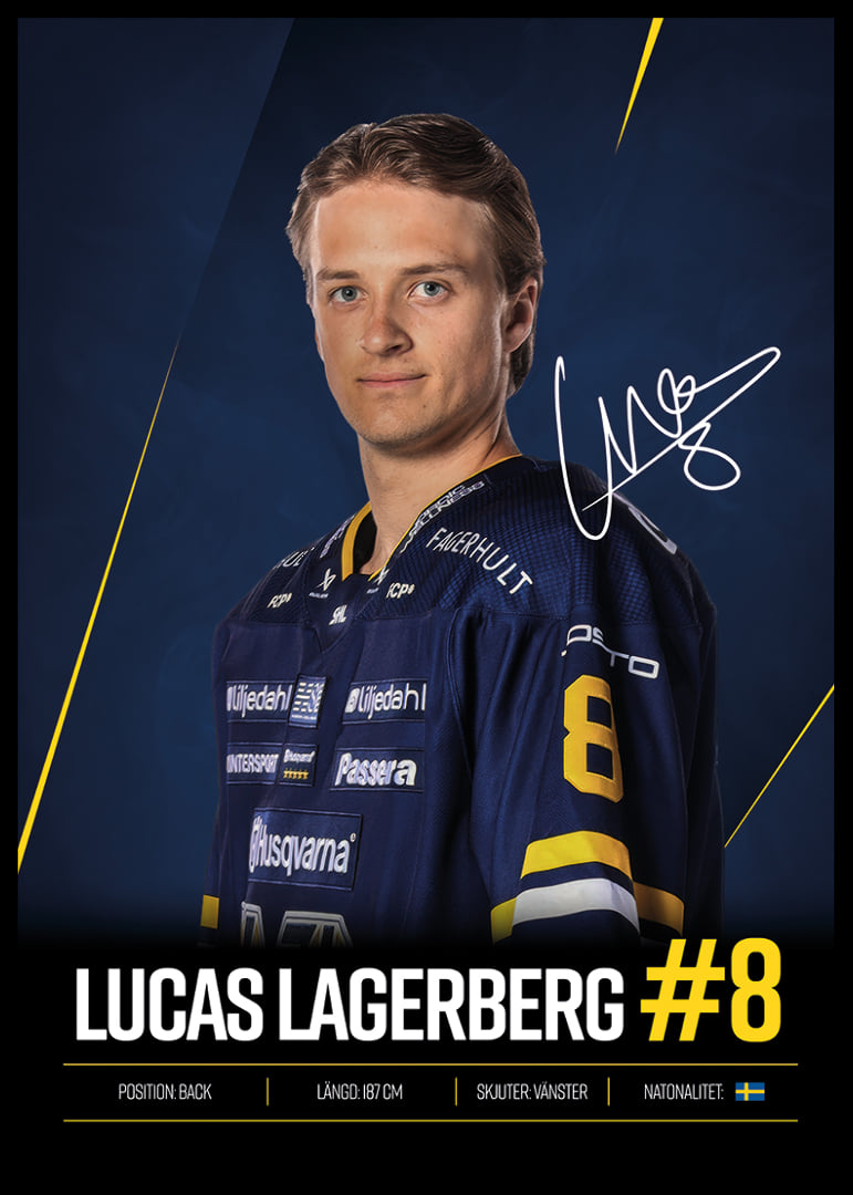 Lucas Lagerberg #8 HV71 2026/2027-12