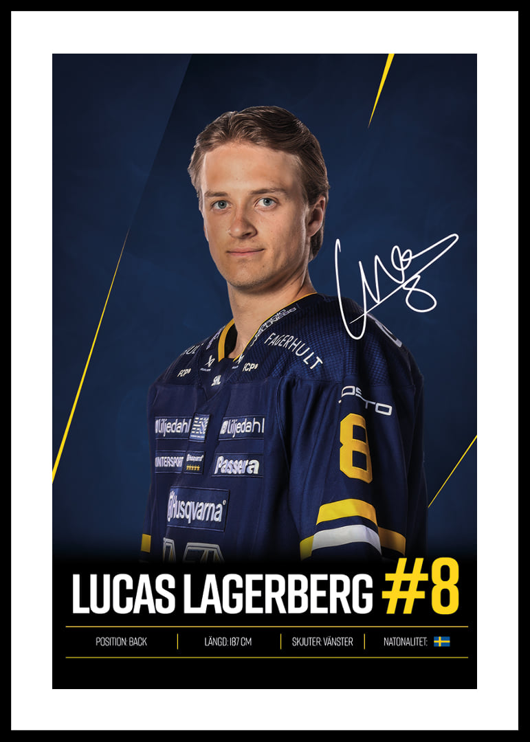 Lucas Lagerberg #8 HV71 2026/2027-12