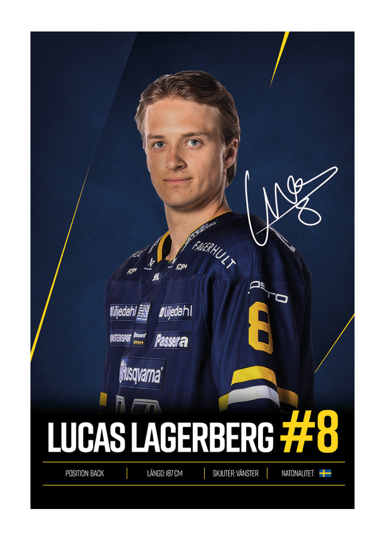 Lucas Lagerberg #8 HV71 2026/2027-12