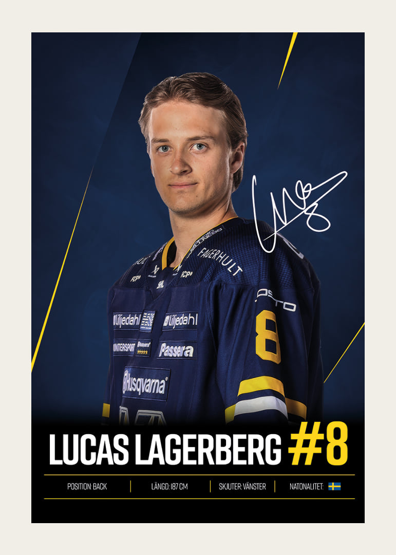 Lucas Lagerberg #8 HV71 2026/2027-12