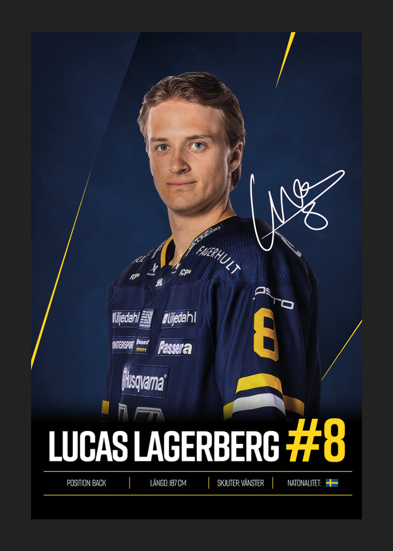 Lucas Lagerberg #8 HV71 2026/2027-12