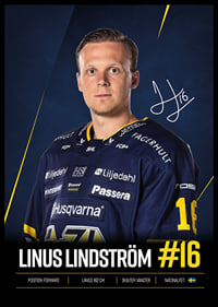 Linus Lindström #16 HV71 2026/2027-6