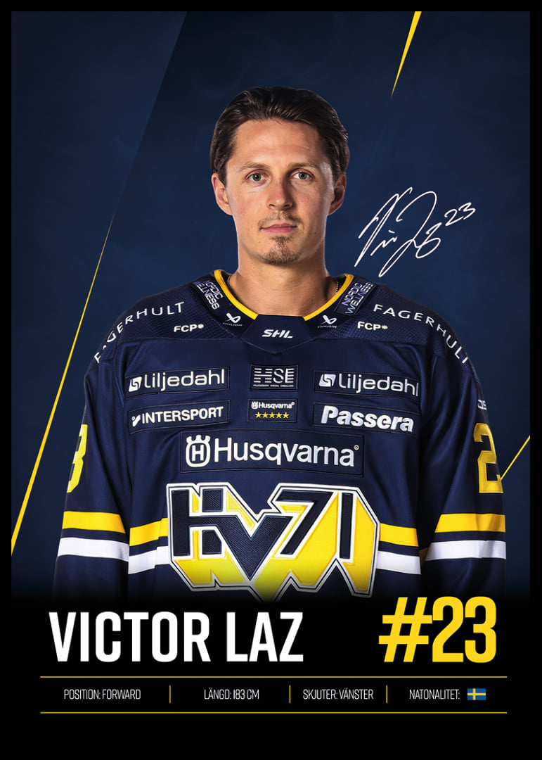 Victor Laz #23 HV71 2026/2027-12