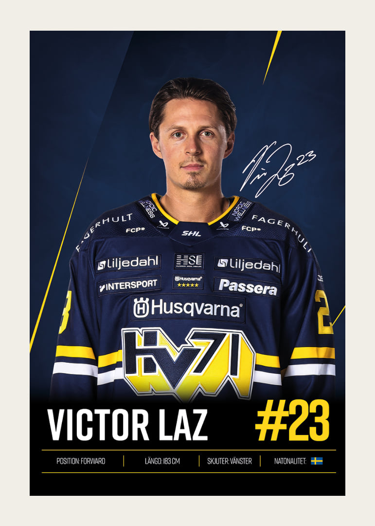 Victor Laz #23 HV71 2026/2027-12