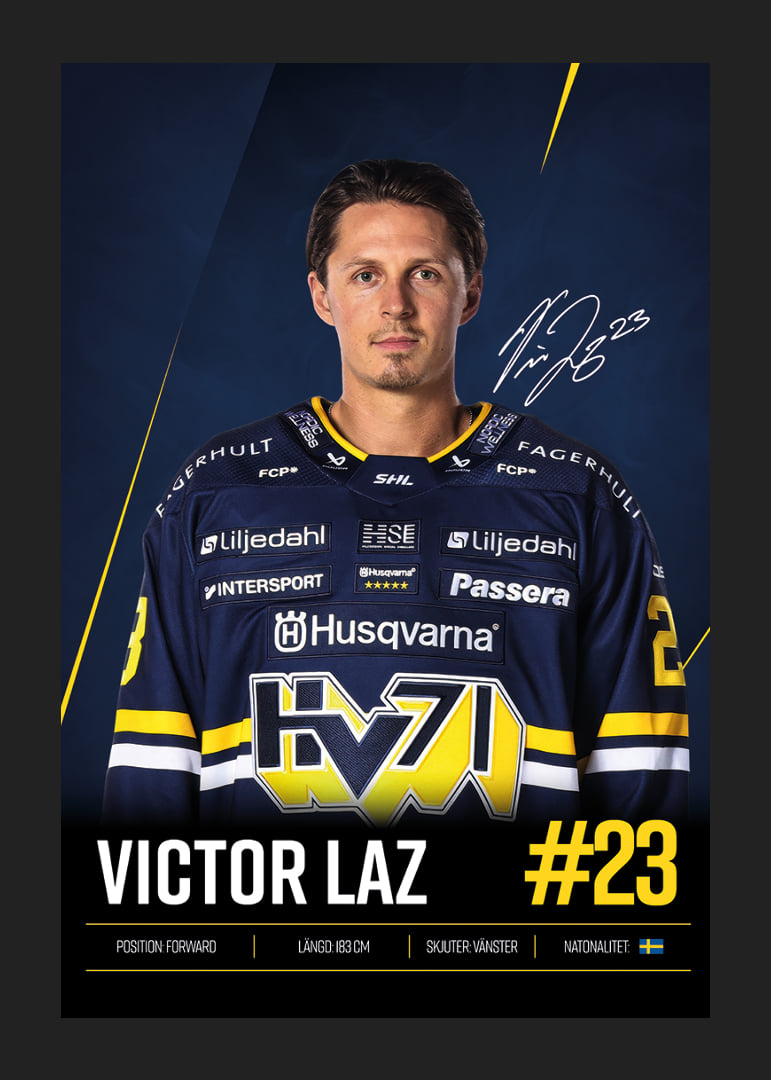 Victor Laz #23 HV71 2026/2027-12