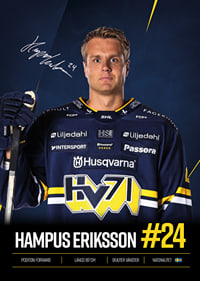 Hampus Eriksson #24 HV71 2026/2027-7