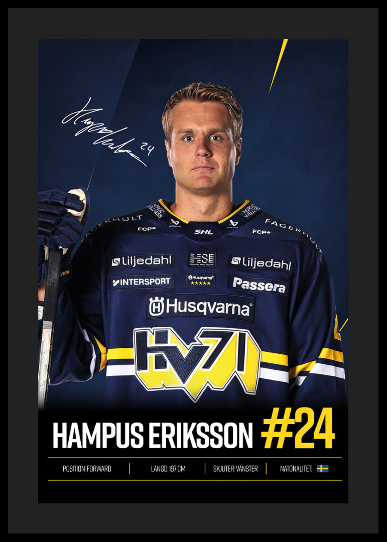 Hampus Eriksson #24 HV71 2026/2027-12