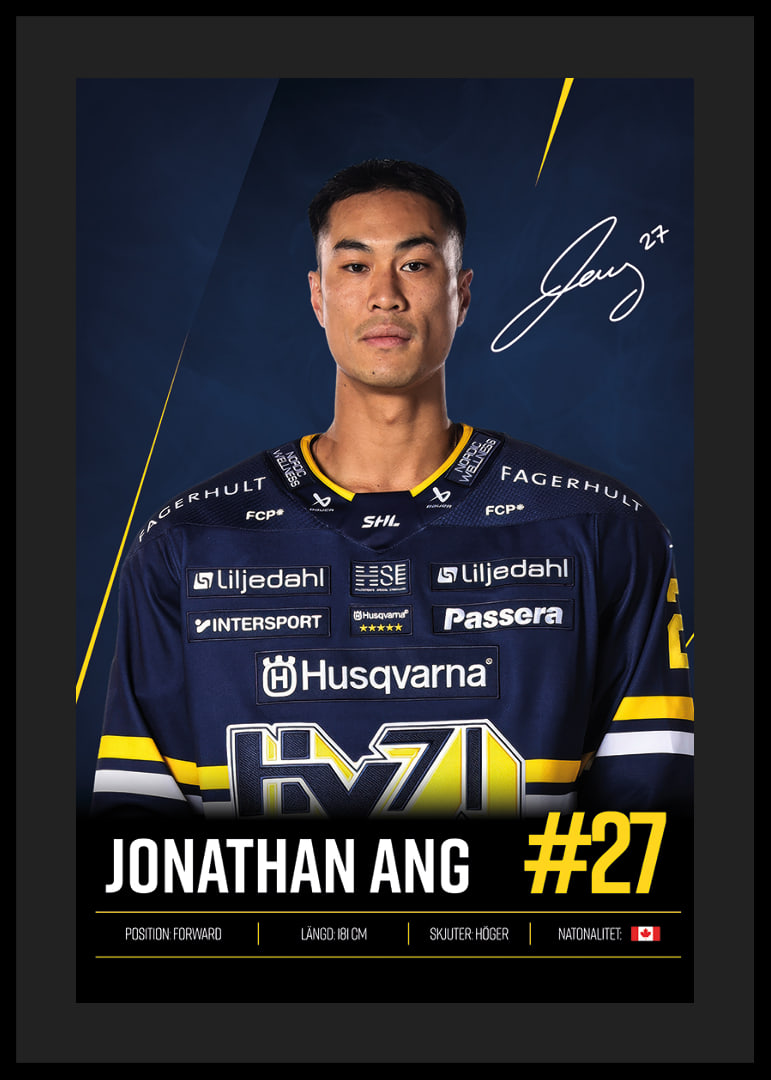 Jonathan Ang #27 HV71 2026/2027-12