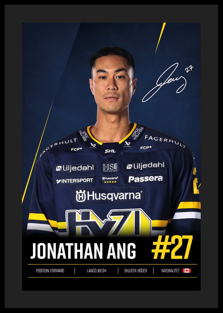 Jonathan Ang #27 HV71 2026/2027-12