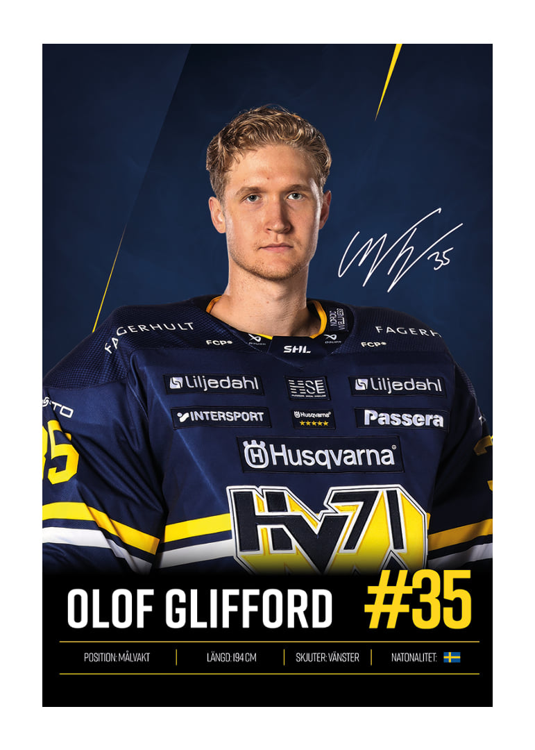 Olof Glifford #35 HV71 2026/2027-12