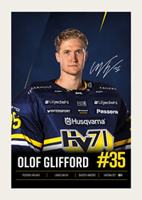 Olof Glifford #35 HV71 2026/2027-3