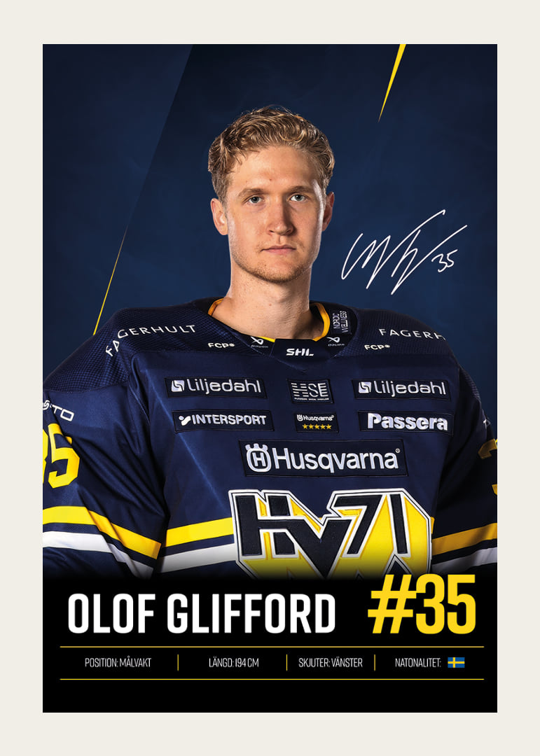 Olof Glifford #35 HV71 2026/2027-12