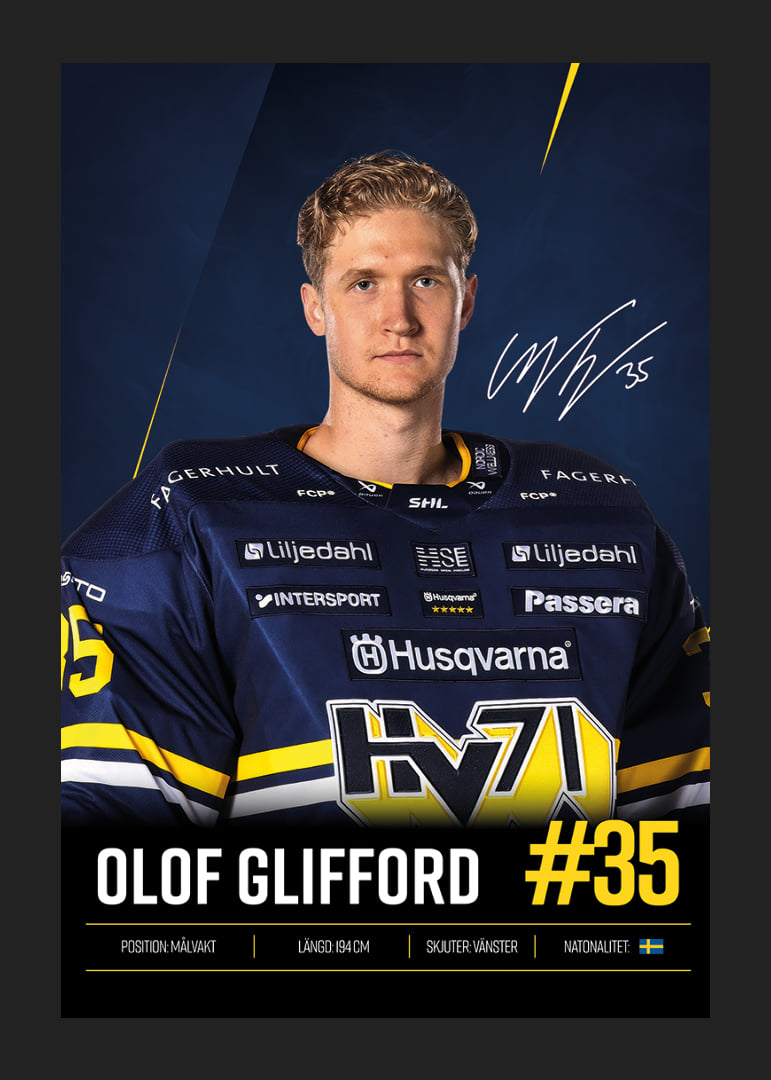 Olof Glifford #35 HV71 2026/2027-12