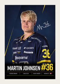 Martin Johnsen #36 HV71 2026/2027-3