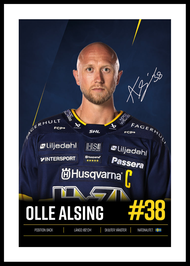 Olle Alsing #38 HV71 2026/2027-12