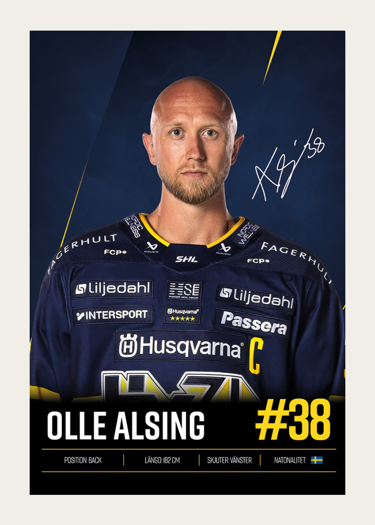 Olle Alsing #38 HV71 2026/2027-12