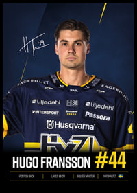 Hugo Fransson #44 HV71 2026/2027-6