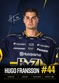Hugo Fransson #44 HV71 2026/2027-7