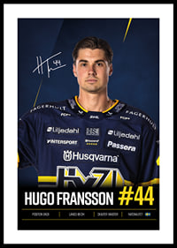 Hugo Fransson #44 HV71 2026/2027-0