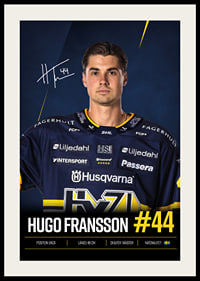 Hugo Fransson #44 HV71 2026/2027-2