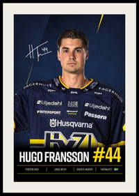 Hugo Fransson #44 HV71 2026/2027-2