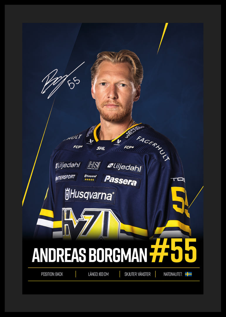 Andreas Borgman #55 HV71 2026/2027-12