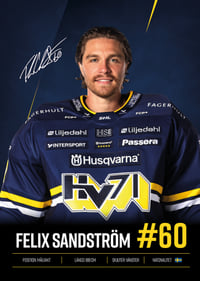 Felix Sandström #60 HV71 2026/2027-7