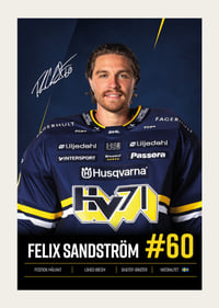 Felix Sandström #60 HV71 2026/2027-3