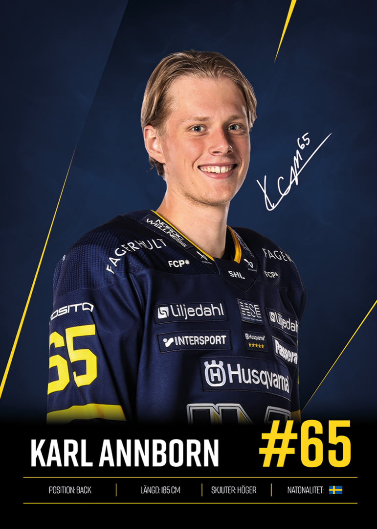 Karl Annborn #65 HV71 2026/2027-12