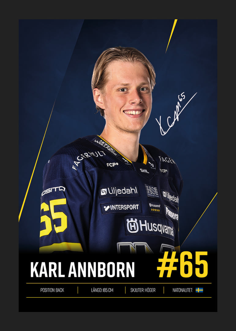 Karl Annborn #65 HV71 2026/2027-12